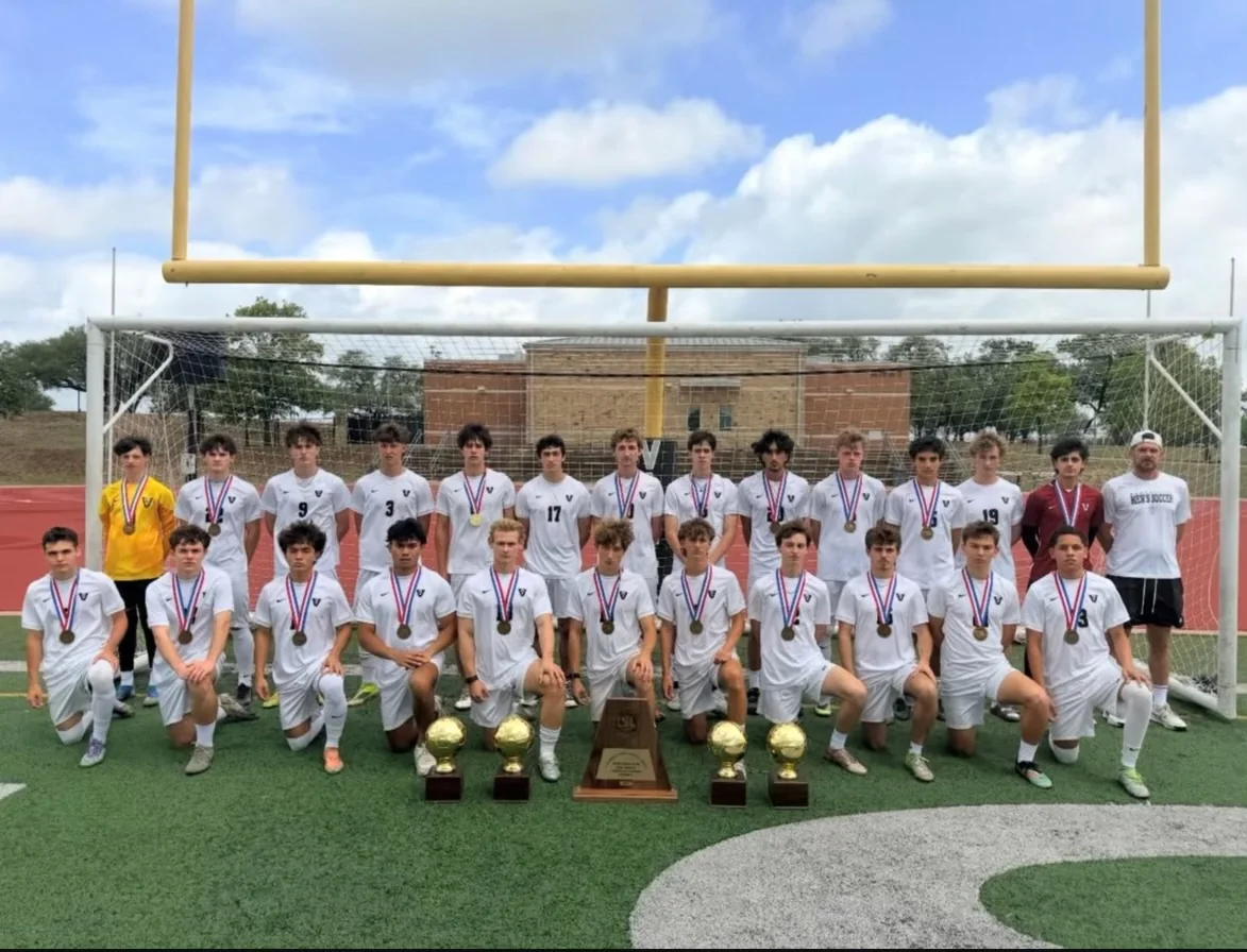 VHS Men's Soccer 2025 state championship team
